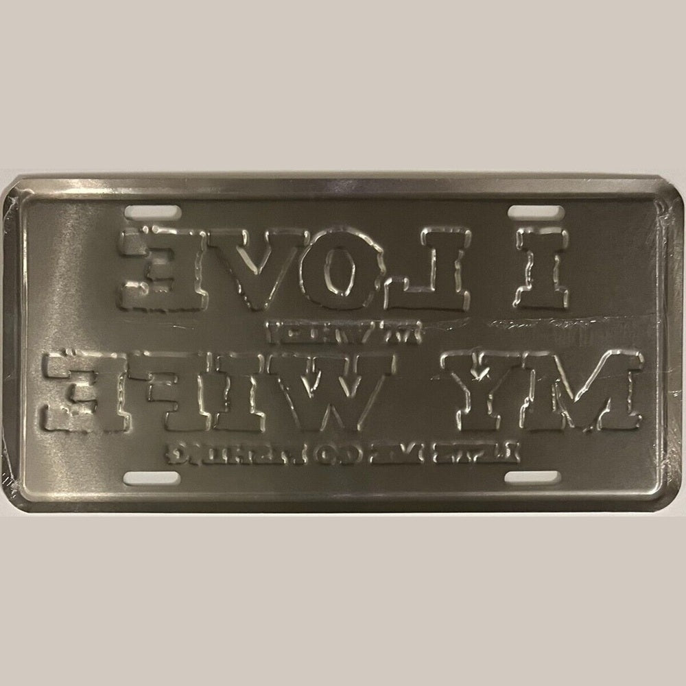 I Love It When My Wife Lets Me Go Fishing Novelty License Plate 6 x 12 New! eBay Motors:Parts & Accessories:Car & Truck Parts & Accessories:Exterior Parts & Accessories:License Plates & Frames Style Your Walls